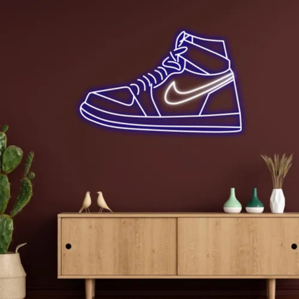 Athletic Shoe Neon Sign  Personalized Mirror S  