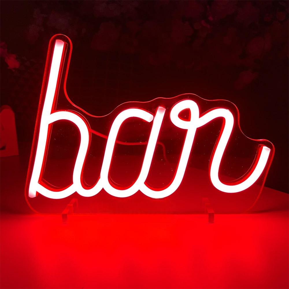 Radiant Script Neon Wall Decor  Personalized Mirror   