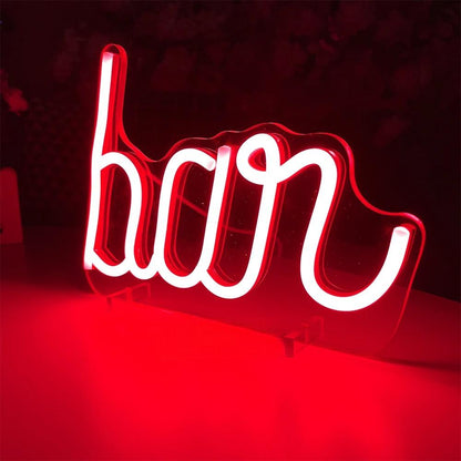 Radiant Script Neon Wall Decor  Personalized Mirror   