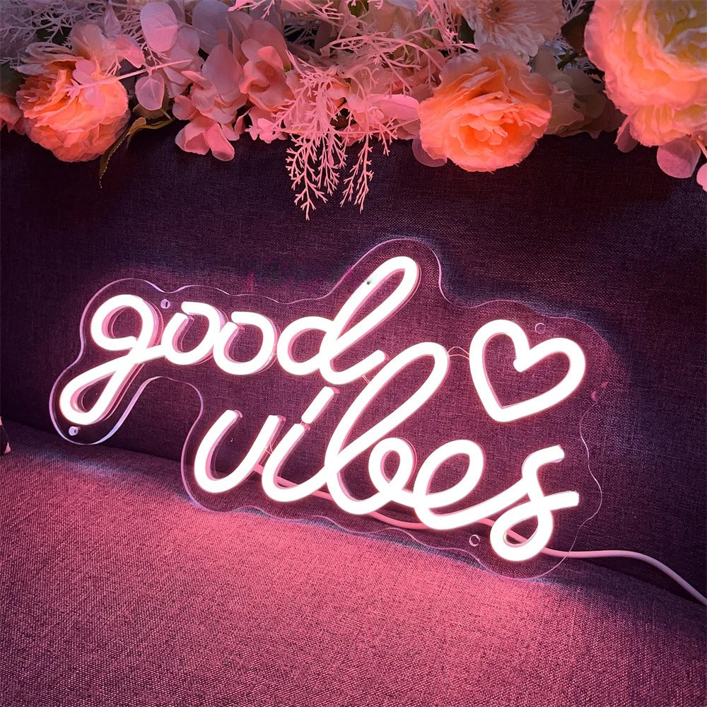 Room Decor LED Neon Signs  Personalized Mirror   