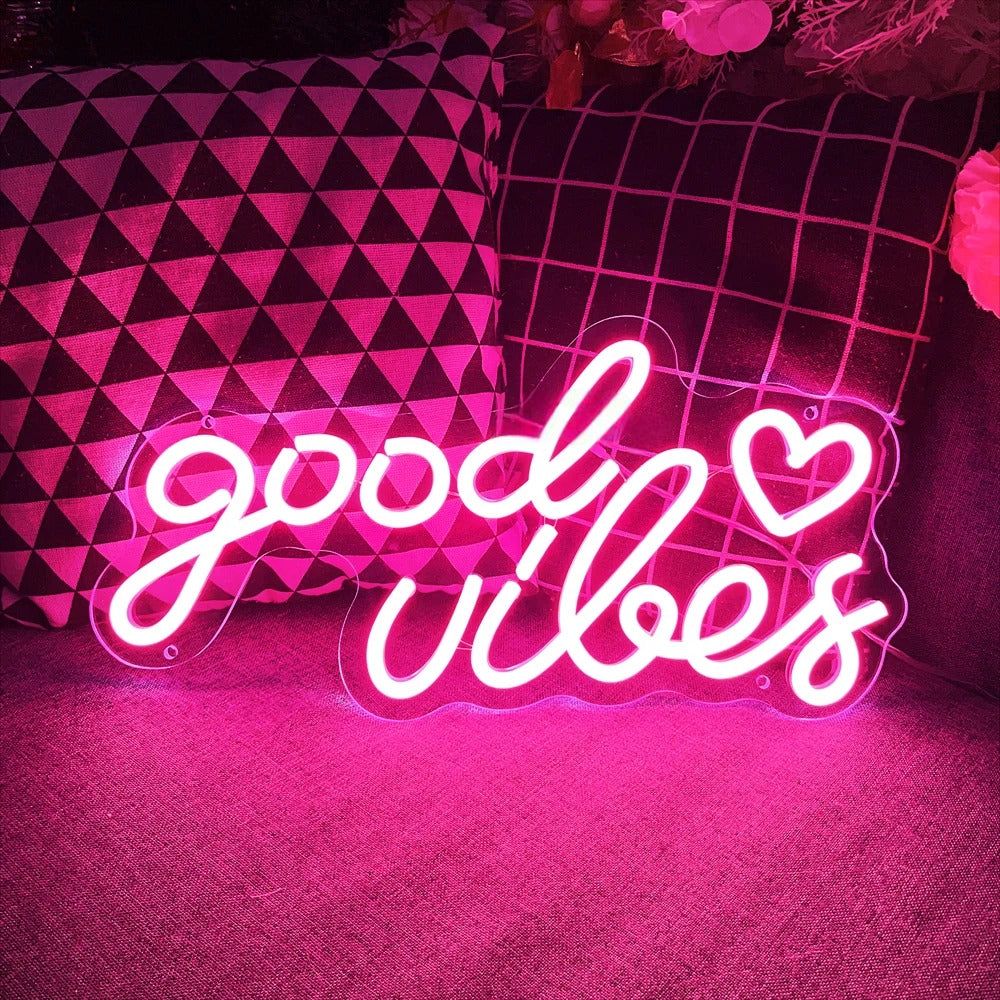 Room Decor LED Neon Signs  Personalized Mirror   