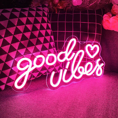 Room Decor LED Neon Signs  Personalized Mirror   