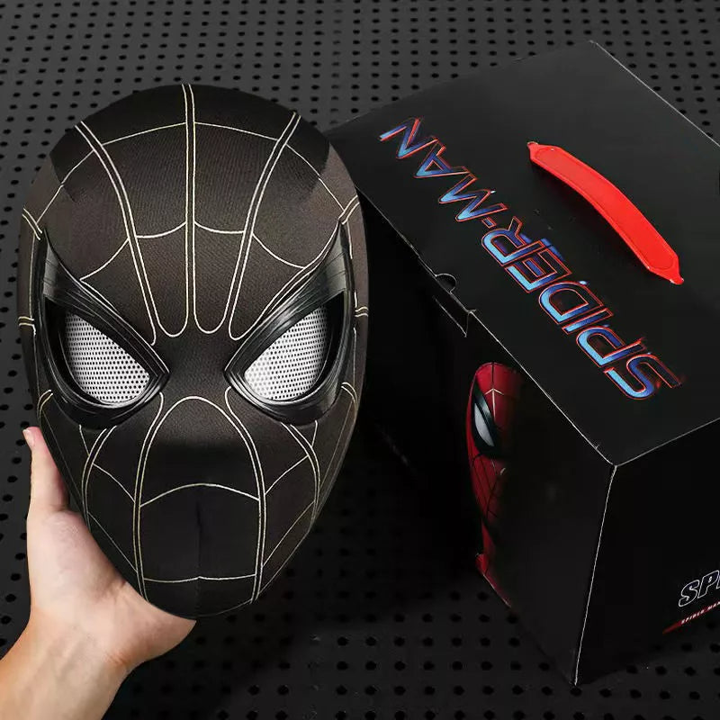 Spiderman Ring Remote Control Mask  Personalized Mirror Black  