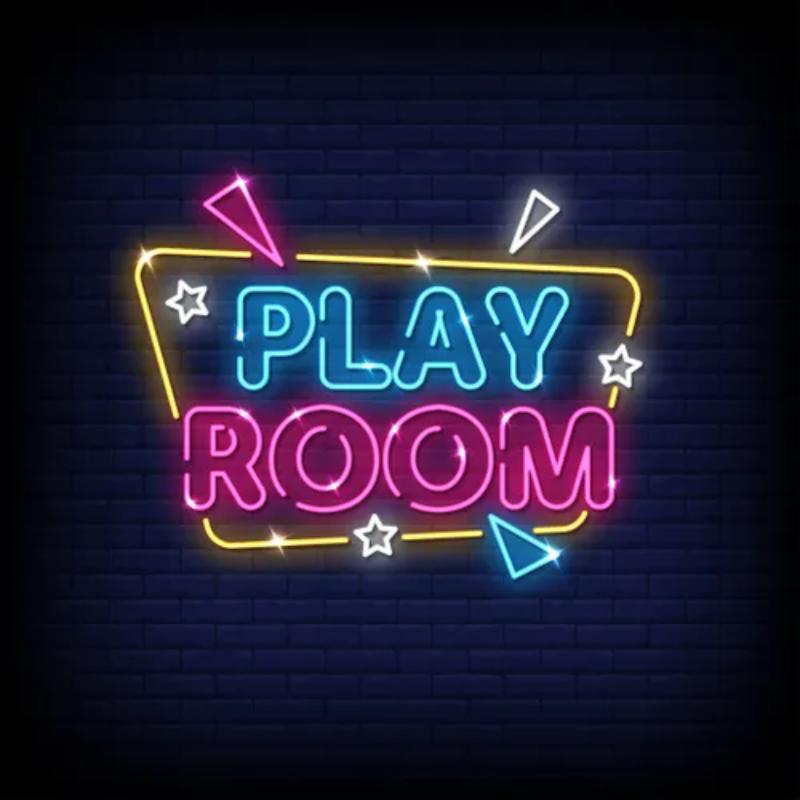 Play Room Neon Sign  Personalized Mirror S  